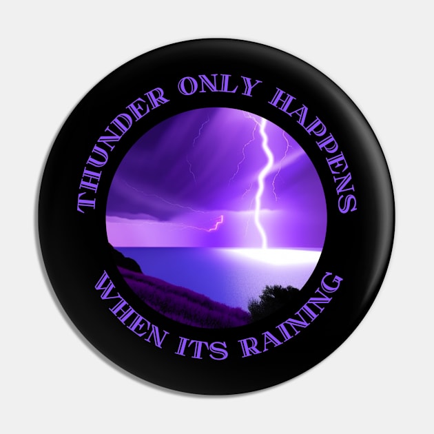 Dreams Thunder Merch Pin by Seligs Music