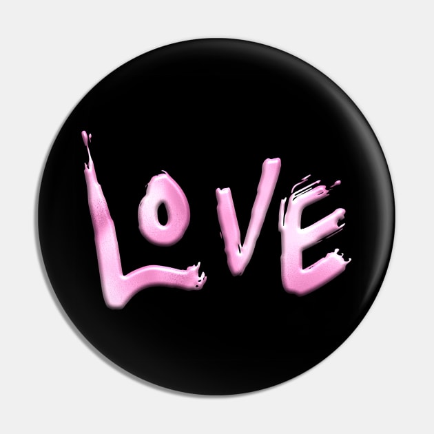 Rosegold Love Pin by RosegoldDreams