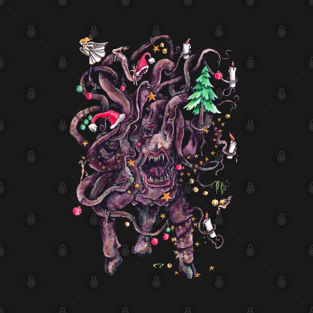 Shub Niggurath loves Christmas by HintermSpiegel