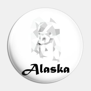 Alaska for Men Women and Kids Pin