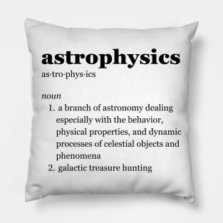 Astrophysics Pillow