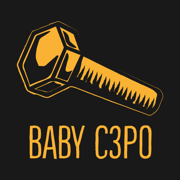 baby c3po by PAINTMONKEYS