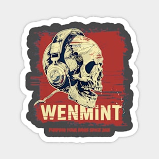 Wenmint Pumping your bags Magnet