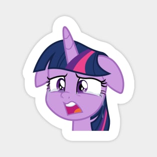 Twilight Sparkle is scared Magnet