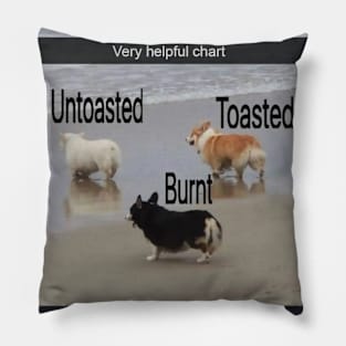 Toast Dogs Pillow