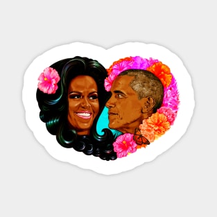 THE OBAMAS Magnet