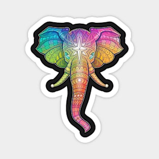 Elephant Tattoo Magnet