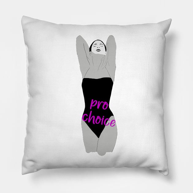 Reproductive rights Pillow by BlaiseDesign