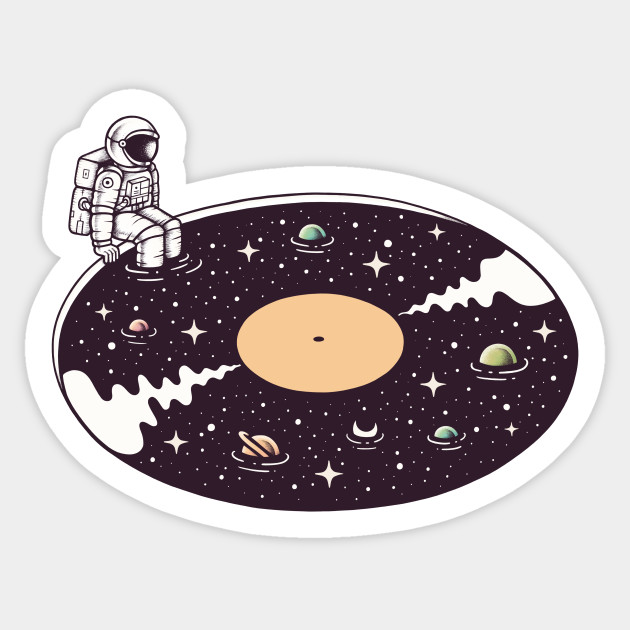 Cosmic Sound - Space - Sticker