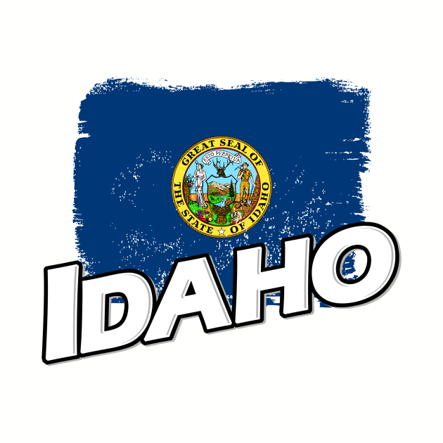 Idaho flag by PVVD