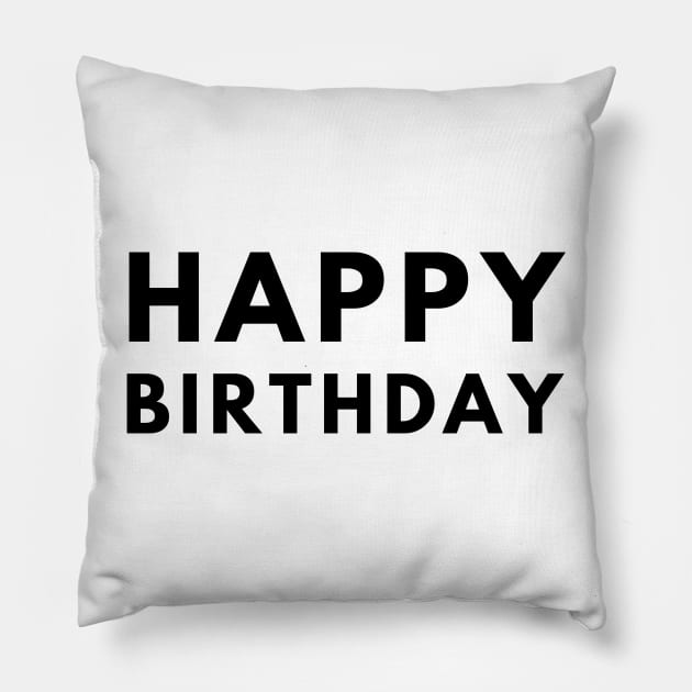 Happy birthday pillow cover online