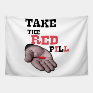 Alpha male Choose wisely red pill Tapestry