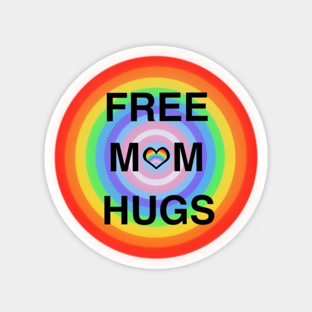 Free Mom Hugs Magnet by hikav