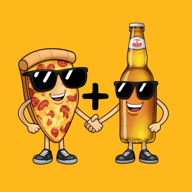 Pizza and Beer by aesthetice1