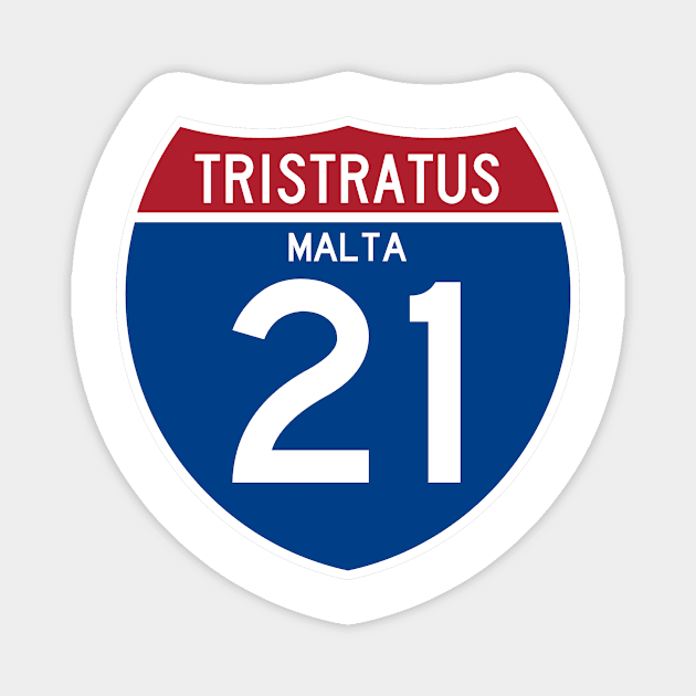 US Sign tristratus Magnet by tri2021