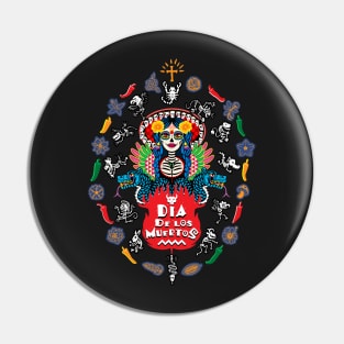 Dia de los Muertos! Pin