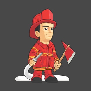 Firefighter Boy T-Shirt