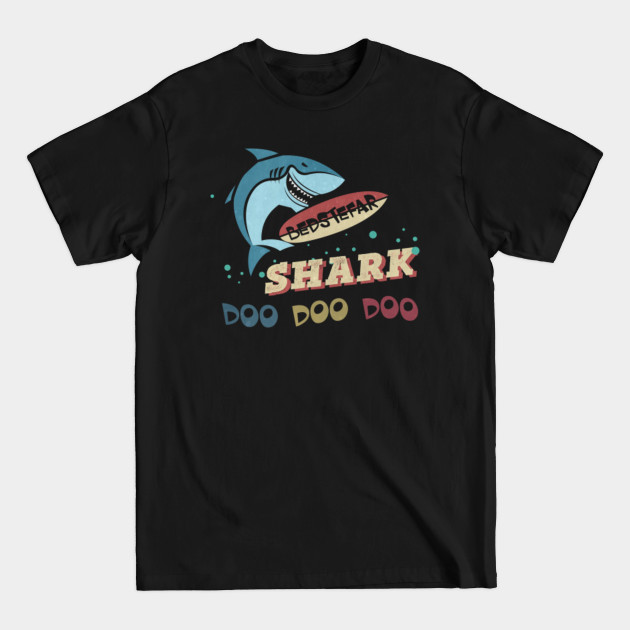 Disover Bedstefar Shark Doo Doo Vintage Funny Christmas Gifts - Gift For Bedstefar - T-Shirt