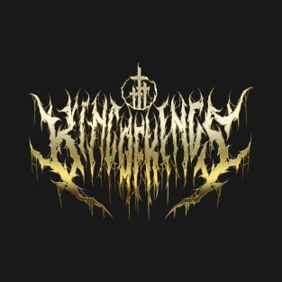 King of Kings death metal design (gold) T-Shirt