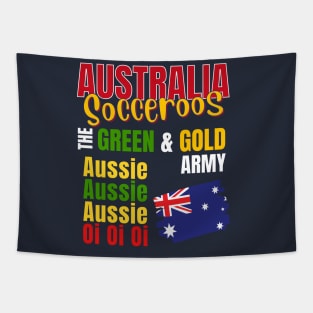 Australia Socceroos Qatar World Cup 2022 Tapestry