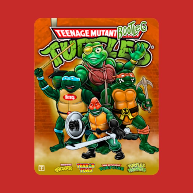 Teenage Mutant Ninja Bootlegs by FrancoFez