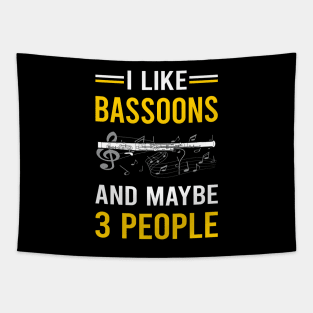 3 People Bassoon Bassoonist Tapestry