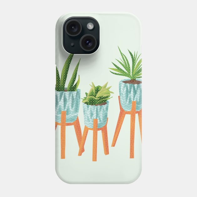 Plants in pot Phone Case by Mimie20