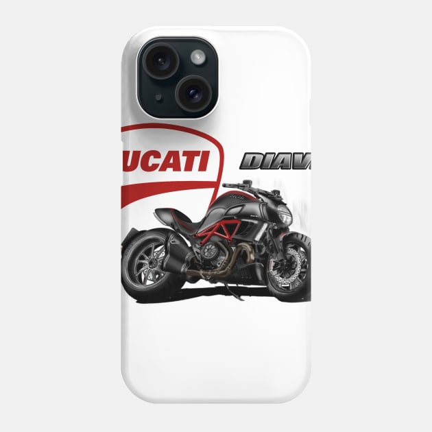 Ducati diavel Phone Case by Niken12