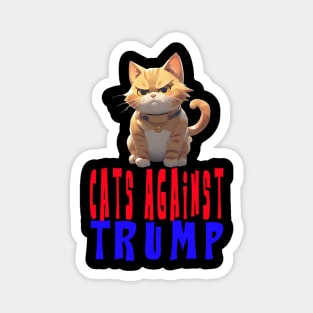 Cats Against Trump Magnet