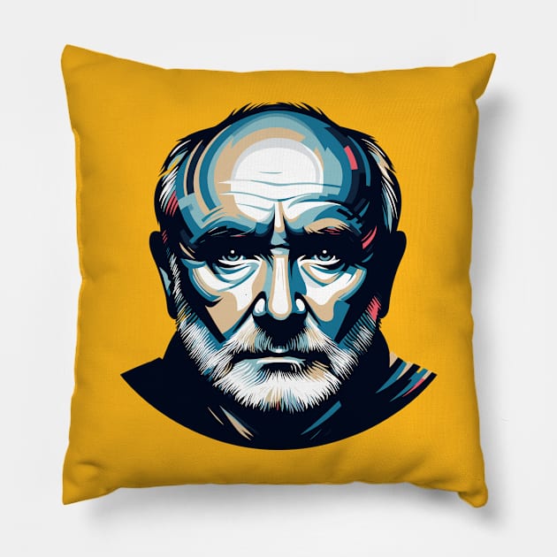 Phil Collins 1 Pillow by dolanjaran