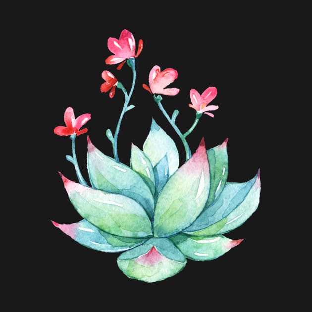 Watercolor Succulent sticker by SouthPrints