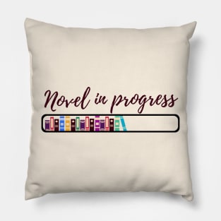 Novel in progress for writers and authors Pillow