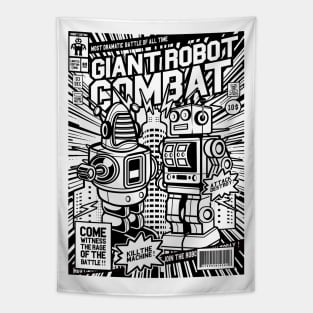 Giant Robot Combat Tapestry