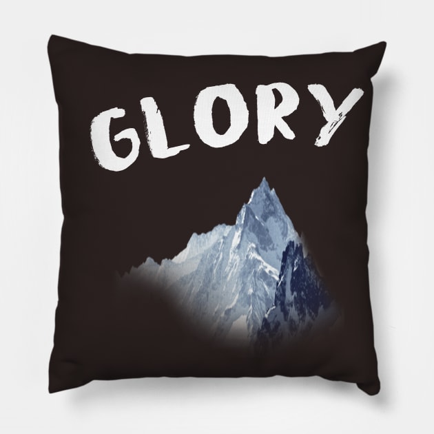 mountain  lovers Pillow by focusLBdesigns