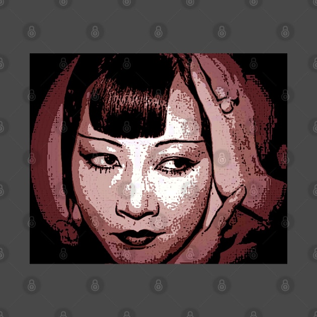 Anna May Wong red by JerryGranamanPhotos71