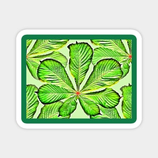 Chestnut Leaves Magnet