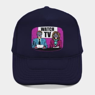 They Live! Obey, Consume, Buy, Sleep, No Thought and Watch TV Hat