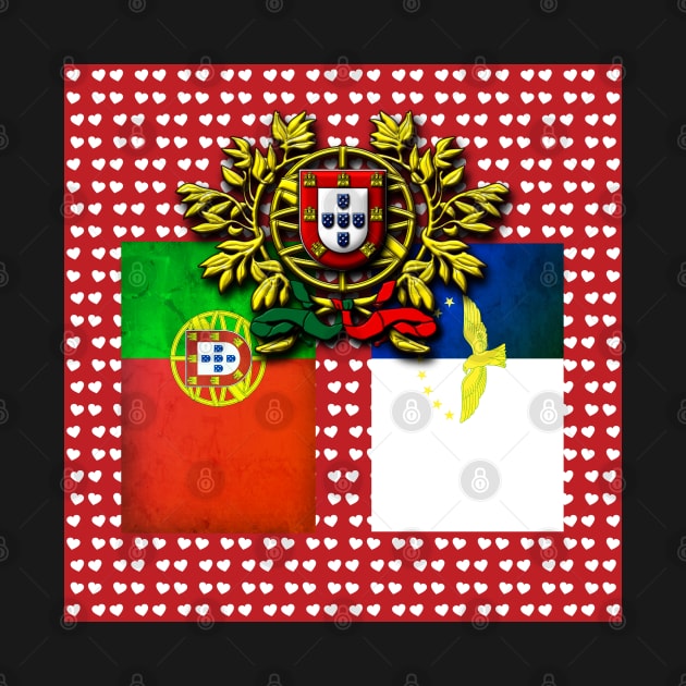 Portuguese Azorean flags by Azorean1963