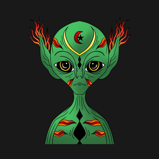 alien,funny alien,alien gift by fall in love on_ink