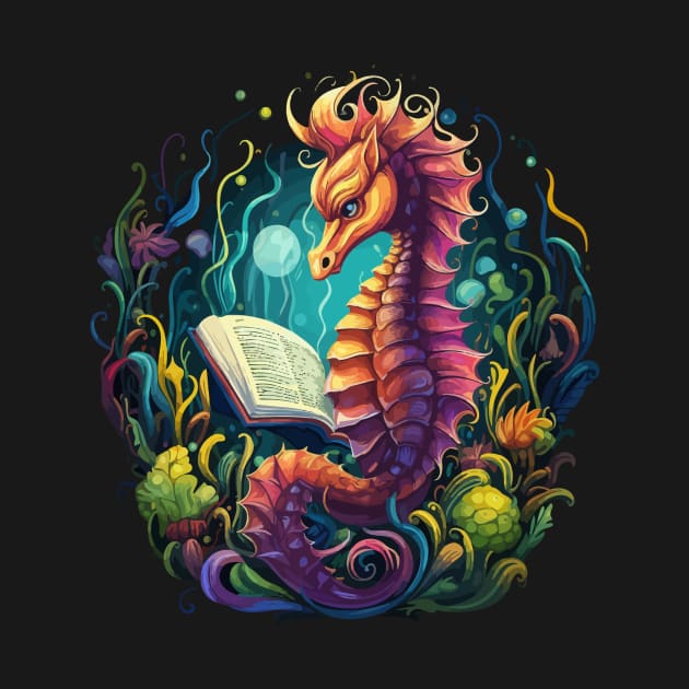 Seahorse Reads Book by JH Mart