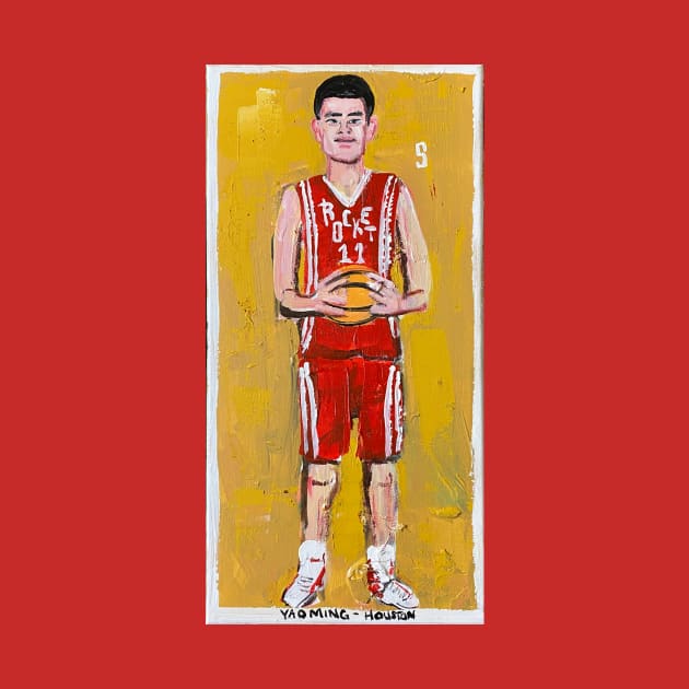 Yao Ming by ElSantosWorld