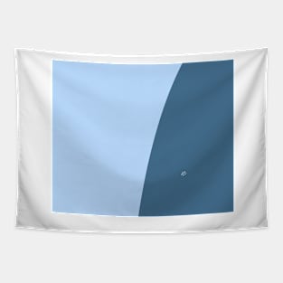 Blue Wave #skyblue #home #decor #buyart #minimal #bluedecor Tapestry