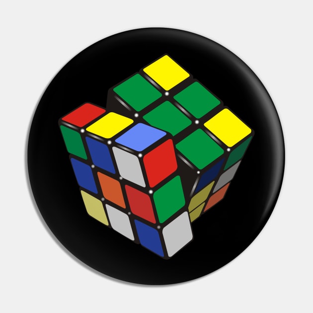 Rubik Cube Pin by Moses763