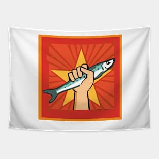 Fish power Tapestry