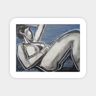 Peaceful Evening - Female Nude Magnet