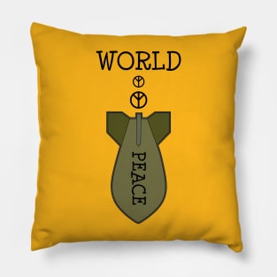 World Peace No War Pillow