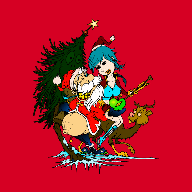 christmas santa claus eden and eve by roombirth