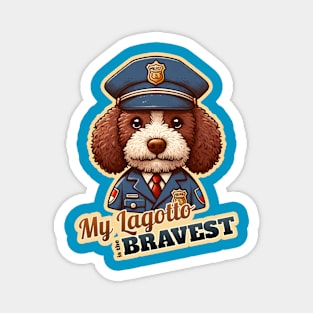 Lagotto police Magnet