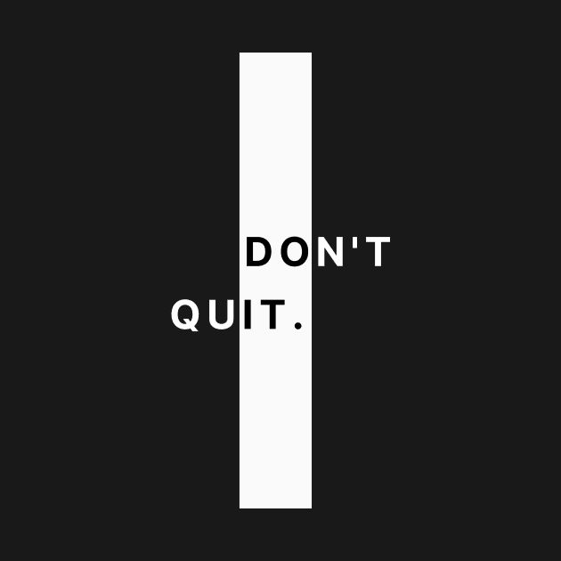 Don't Quit by Simple Ever