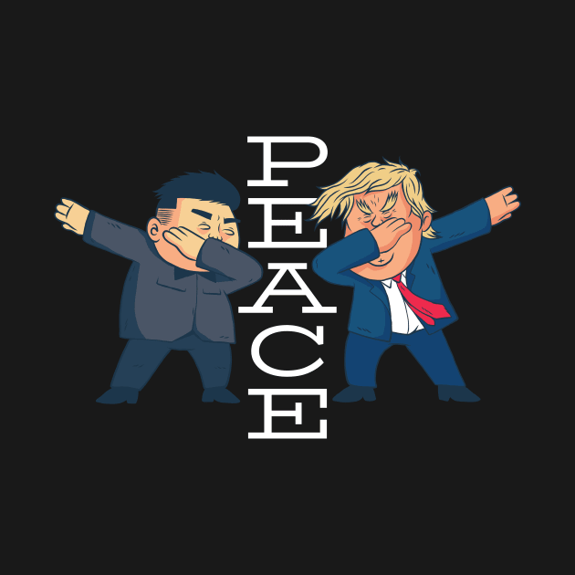 Witziges trump und kim jong-un peace shirt by A&P